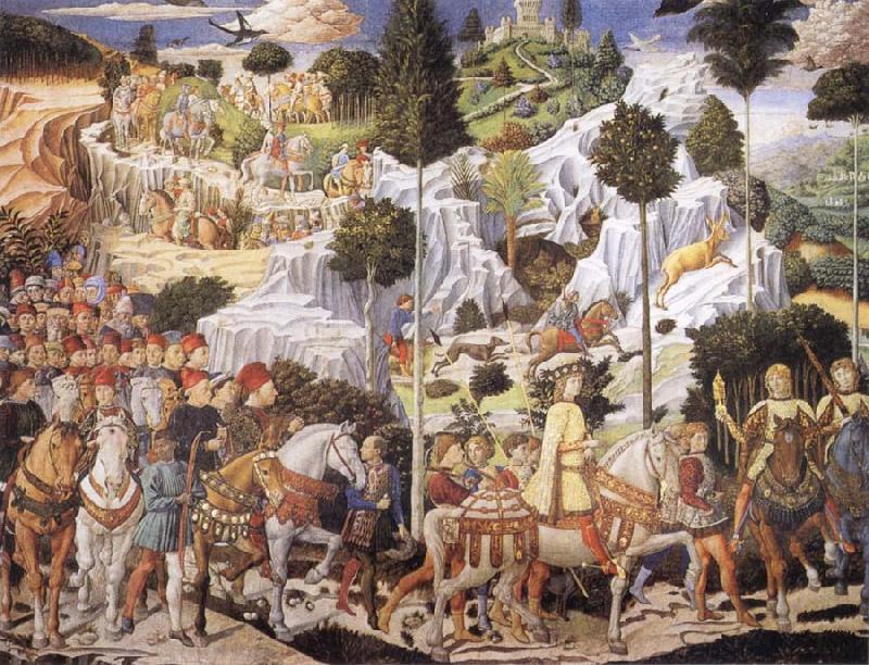 Benozzo Gozzoli Procession of the Magi china oil painting image